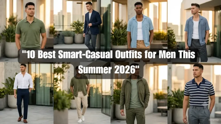 "10 Best Smart-Casual Outfits for Men This Summer 2026"