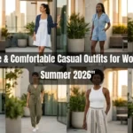 "10 Cute & Comfortable Casual Outfits for Women This Summer 2026" create a featured image