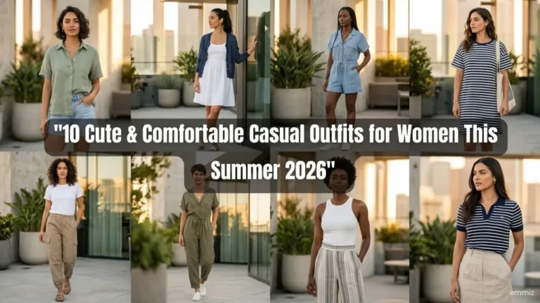 "10 Cute & Comfortable Casual Outfits for Women This Summer 2026" create a featured image